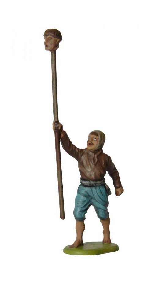 Figurines soldats : Paysans soldats Moyen-Âge - 1/72 - Zvezda 8059