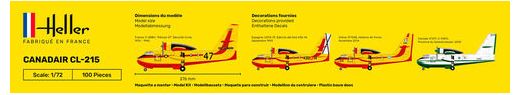 Maquette avion : Starter Kit Canadair CL 215 - 1:72 - Heller 56373