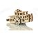 Puzzle 3D / Maquette bois - Porte-clef bateaux - Wooden City WR331 - Bateau à vapeur