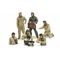 6 figurines miniatures Equipage Char US Fin 2ème GM 1:35 - 5347