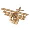 Puzzle 3D / Maquette bois Avion triplan - Robotime