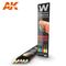 Watercolor Pinceaux Set Basics - Ak Interactive AK10045