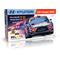 Maquette voiture de course : Hyundai I20 Coupe WRC Tour de Corse 2019 ‐ 1/24 - Belkits 014