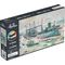 Maquettes bateaux : Starter Kit La Seine + La Saone Twinset 1/400 - Heller 55050