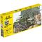 Maquette diorama militaire : Starter Kit Bataille de Sainte-Mère-Eglise 1/72 - Heller 52327