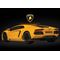 Maquette Lamborghini Aventador LP 700-4 jaune Orion HK119 - 1:8 - POCHER HK119