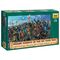 Figurines soldats : Chevaliers anglais guerre de 100 ans 1/72 - Zvezda 8044