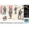 Figurines militaires : "Protection & recherche" Infanterie US - 1:35 - Masterbox 35154