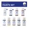 Ensemble de peintures maquette en bois : Voilier Soleil Royal - Artesania Latina 277PACK16