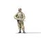 Figurine militaire - Fantassin allemand tenue hiver 1/16 - Tamiya 36304