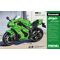 Maquette moto : Kawasaki ZX-10RR pré-peinte 1/9 - MENG MT008S