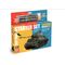 Coffret de modélisme militaire US : Starter set M4A3E8 Sherman Fury 1/56 - Italeri 75001