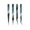 Set de 5 pinces fines en acier - Artesania 27068