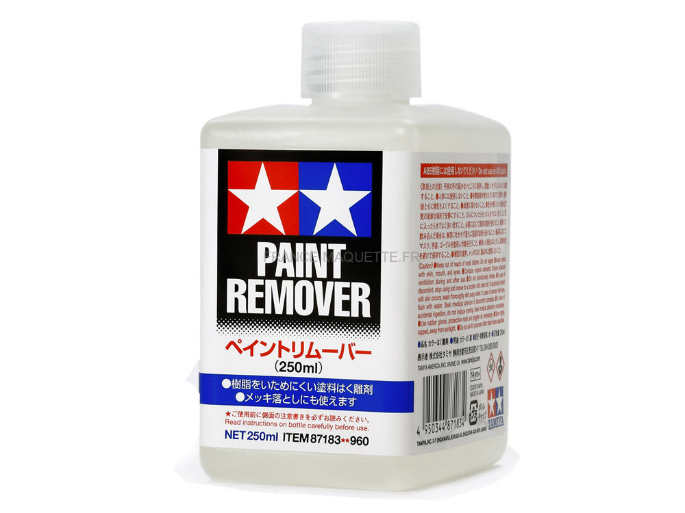 Tamiya 87183 - Décapant peintures maquettes 250 ml