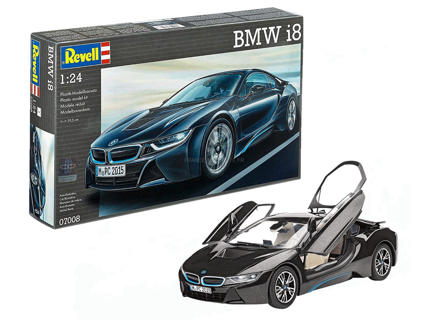Revell 07008 7008 - Maquette BMW i8 - 1/24 