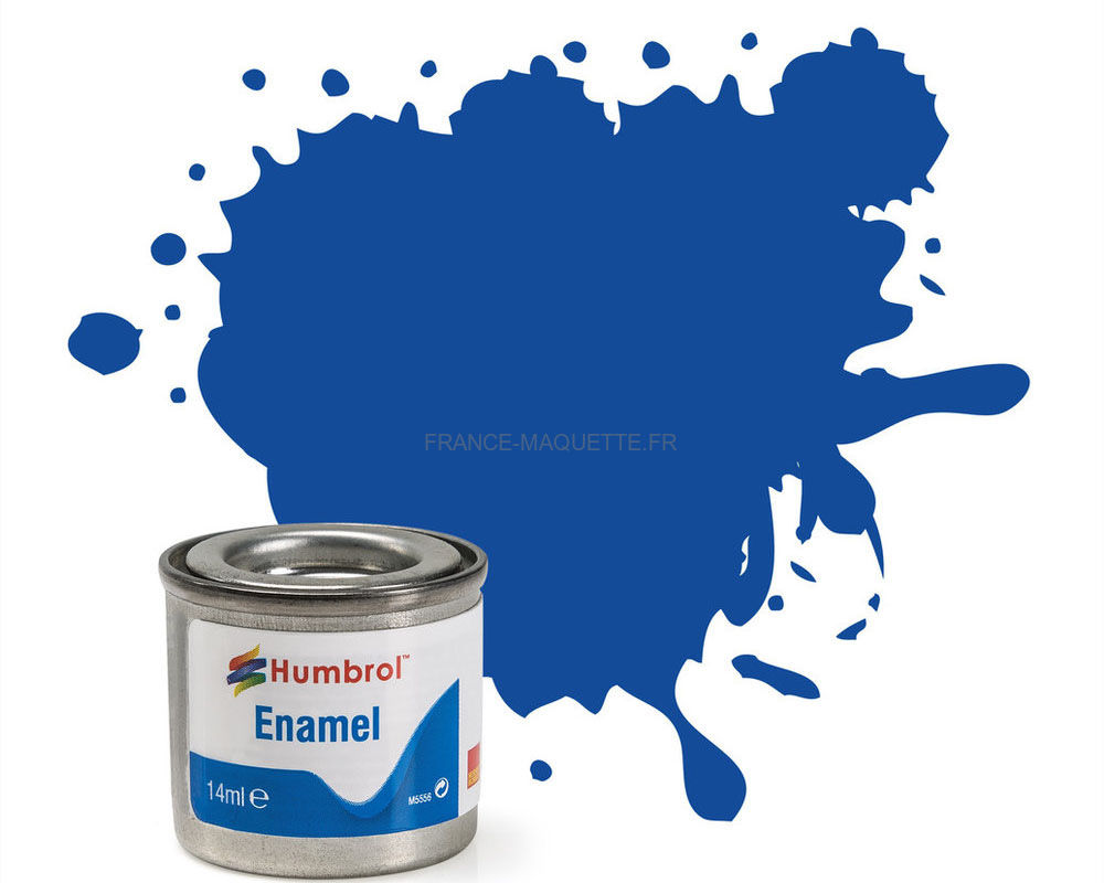 Humbrol 222 Bleu Nuit Métal - Peinture maquette
