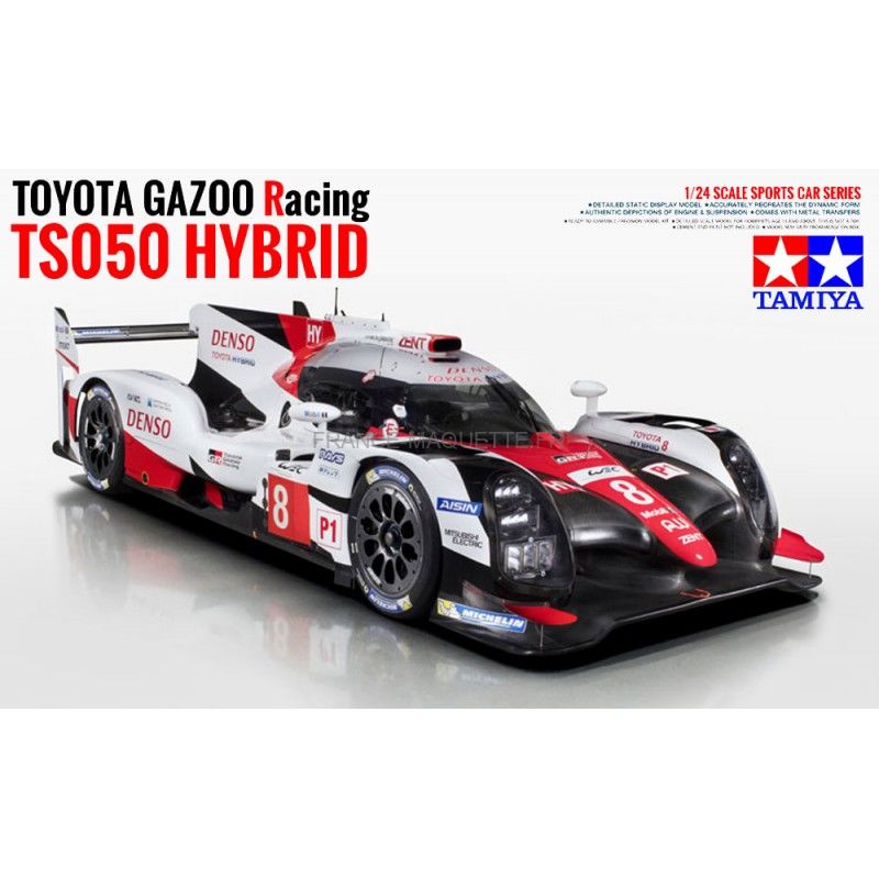 Tamiya 24349 - Maquette Toyota Gazoo Racing TS050 hybrid - 1/24