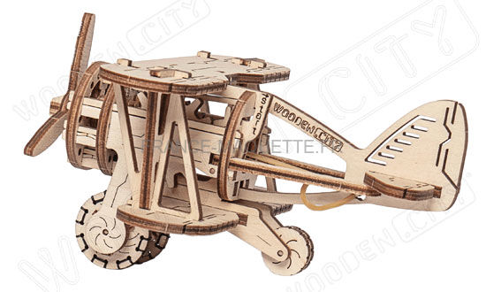 Tree D Puzzle Aeroplan Z242- Kit de Maquette d'avion en Bois