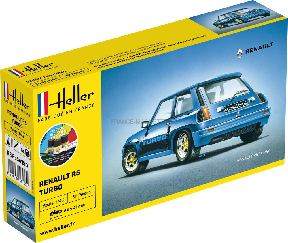 Heller Maquette Starter KIT Renault Taxi Type AG 