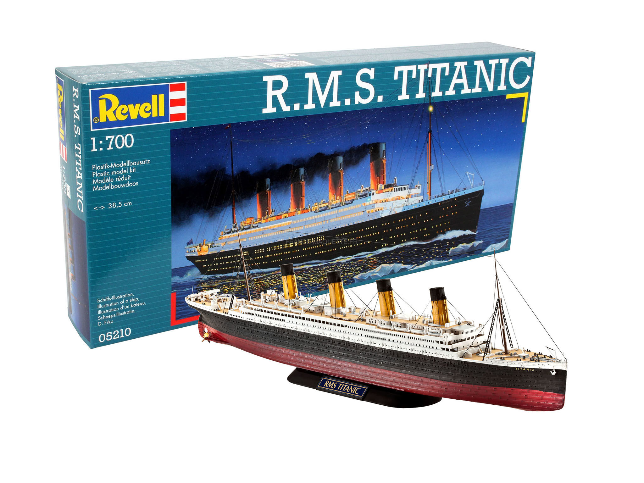 Maquette navire de croisière : R.M.S. Titanic - 1/700 - Revell