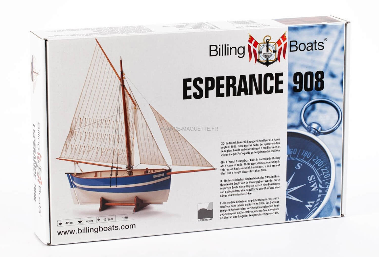 Billing Boats 428839 - Maquette en bois : Espérance 1/30
