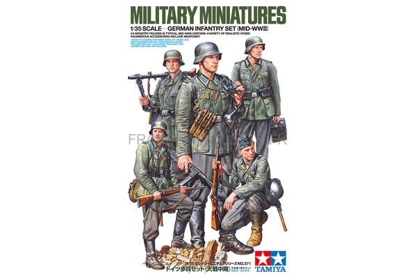 Figurine militaire : Fantassin allemand