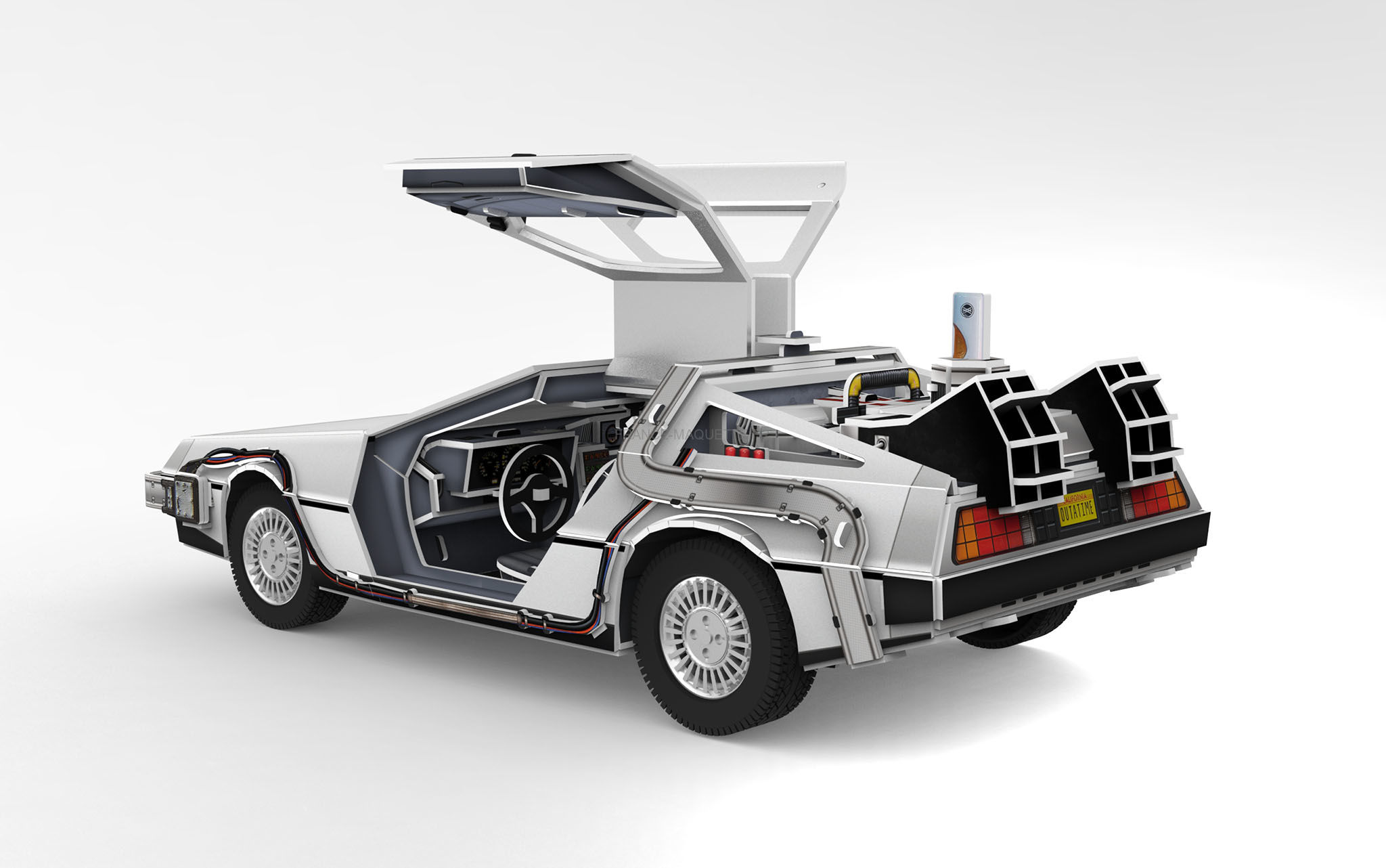 Revell 00221 - Puzzle 3D : DeLorean Retour vers le futur