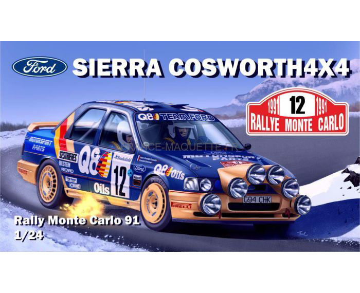 DM Modelkits DMK001 - Maquette Ford Sierra Cosworth 4×4 1/24