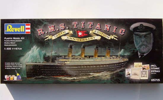 Maquette bateau Revell RMS Titanic Model Set - coffret contenant la maque