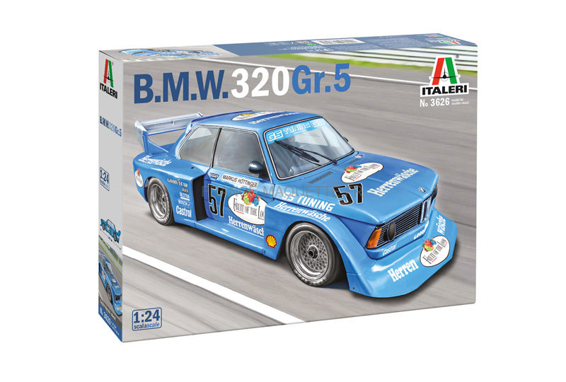 Italeri 3626 - Maquette voiture BMW 320 Groupe 5 1/24