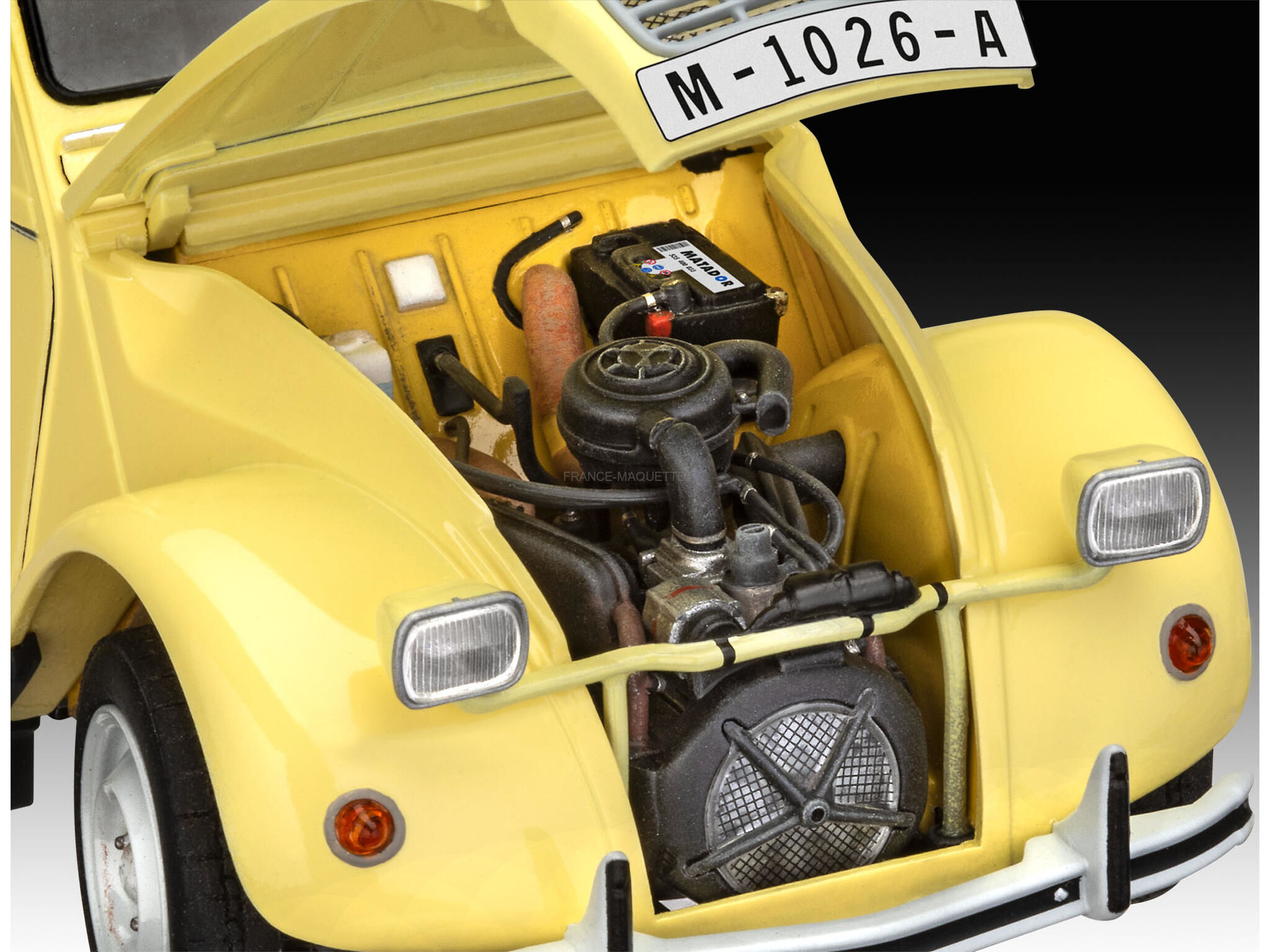 Coffret Revell 05663 - 1/24 Citroën 2CV James Bond - Maquette Films
