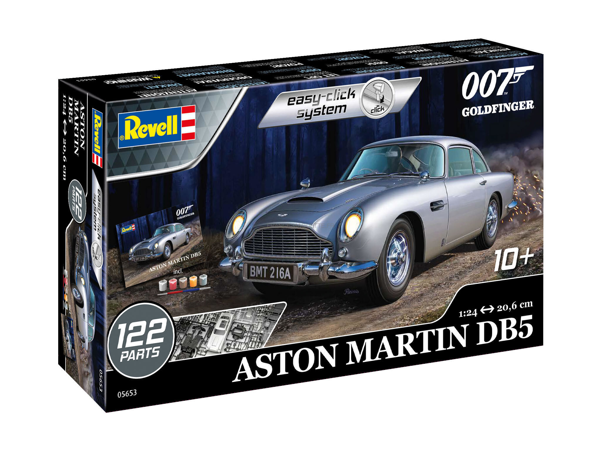 Revell 05653 EasyClick James Bond Aston Martin DB5 1 24
