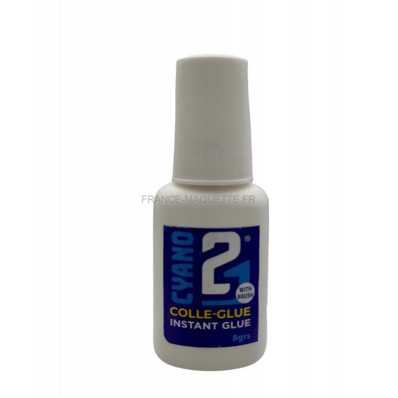 Colle21 0160 - Colle maquette Cyanoacrylato avec pinceau 8g