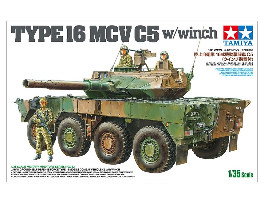 Tamiya 35383 - Maquette Jgsdf Type 16 Mcv C5 W/Winch 1/35