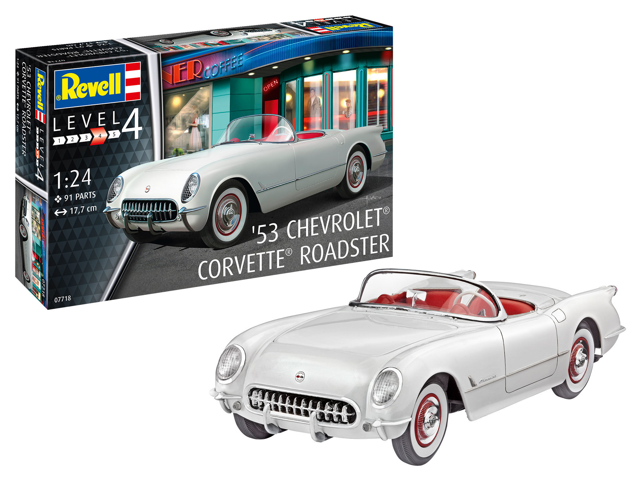 Revell 7718 - Maquette voiture US 1953 Corvette Roadster