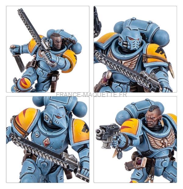 Space Wolves Grey Hunters - Warhammer 40k Kit Figurines Games Workshop (10 Figurines, 218 Composants)