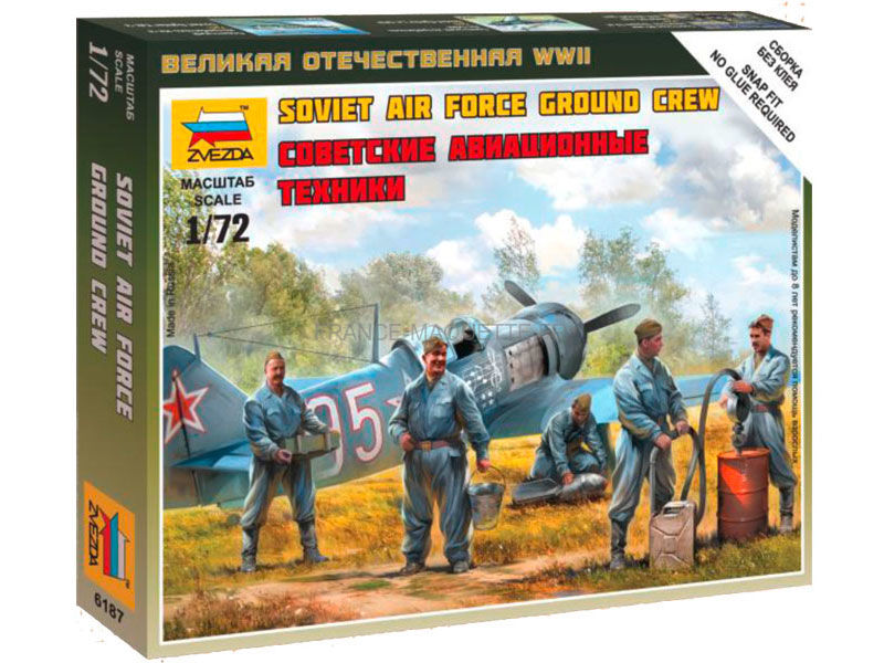 Zvezda - Z6104 - Maquette - Mitrailleuse Soviétique et Servants