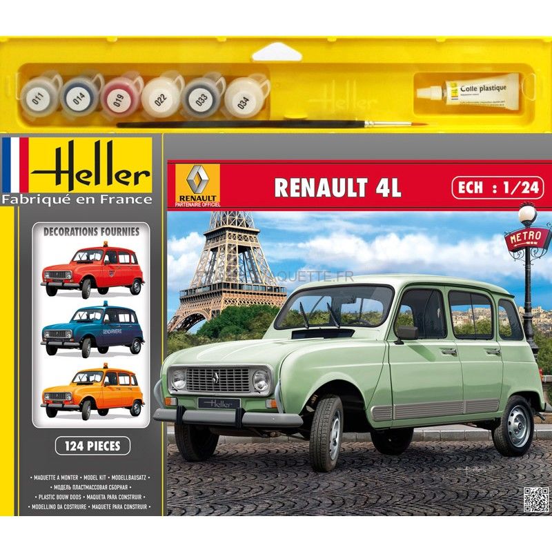 maquette renault 4l