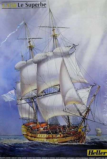 HELLER Vaisseau Le Superbe - échelle 1/150 - HELLER 80895